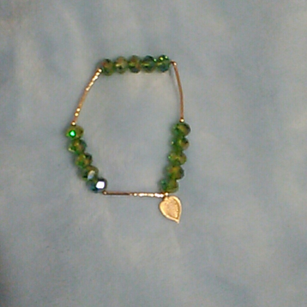 Lime green bracelet
