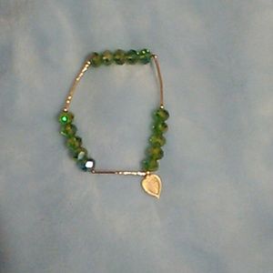 Lime green bracelet