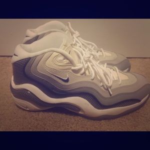 White and Gray Nikes
