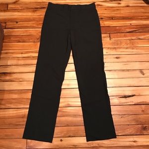 J.Ferrer 32x32 Black Slim Fit Dress Pants