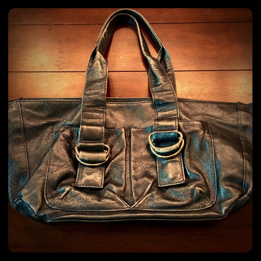 Stephanie Lin Shih Leather Satchel Bag