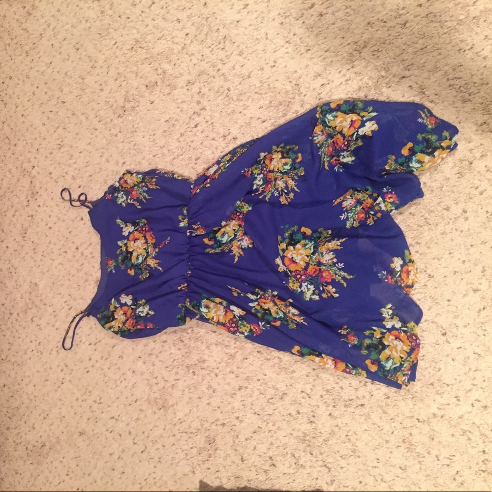 EYESHADOW FlOWER PATTERN DRESS