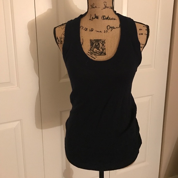 BCBGMaxAzria Tops - BCBG Navy Top. NWOT