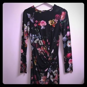 Ted Baker Izzie Floral Print Dress