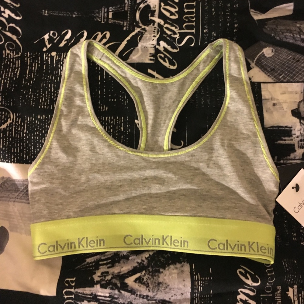 Calvin Klein bralette!