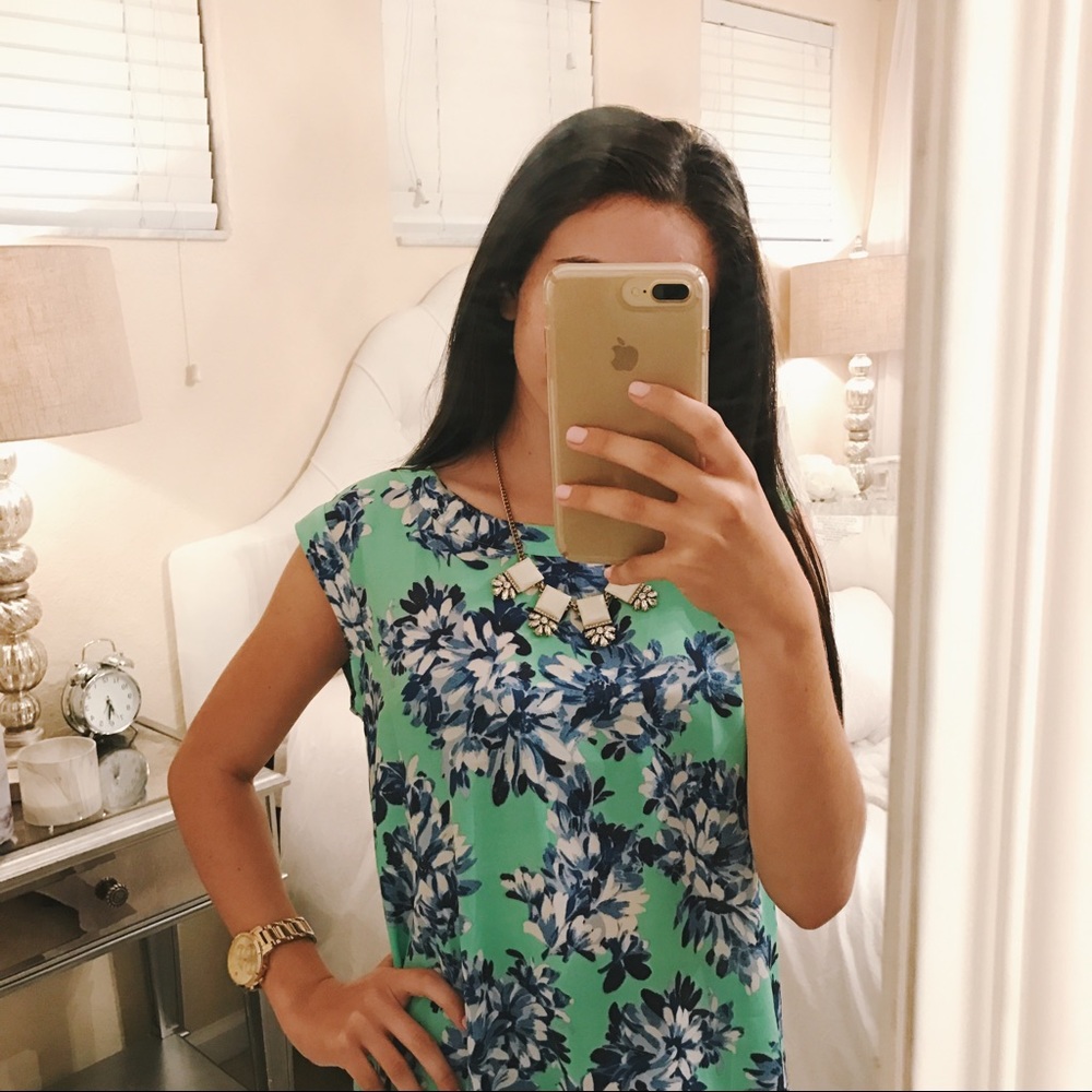 J. Crew Printed Blouse