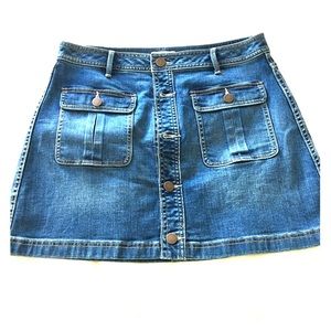 Denim skirt