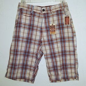 Arizona Brand Plaid "Breakline Shorts"