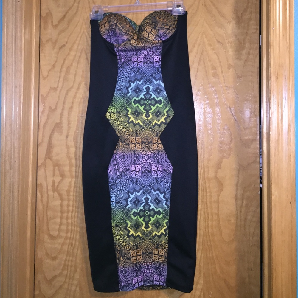 Strapless dress