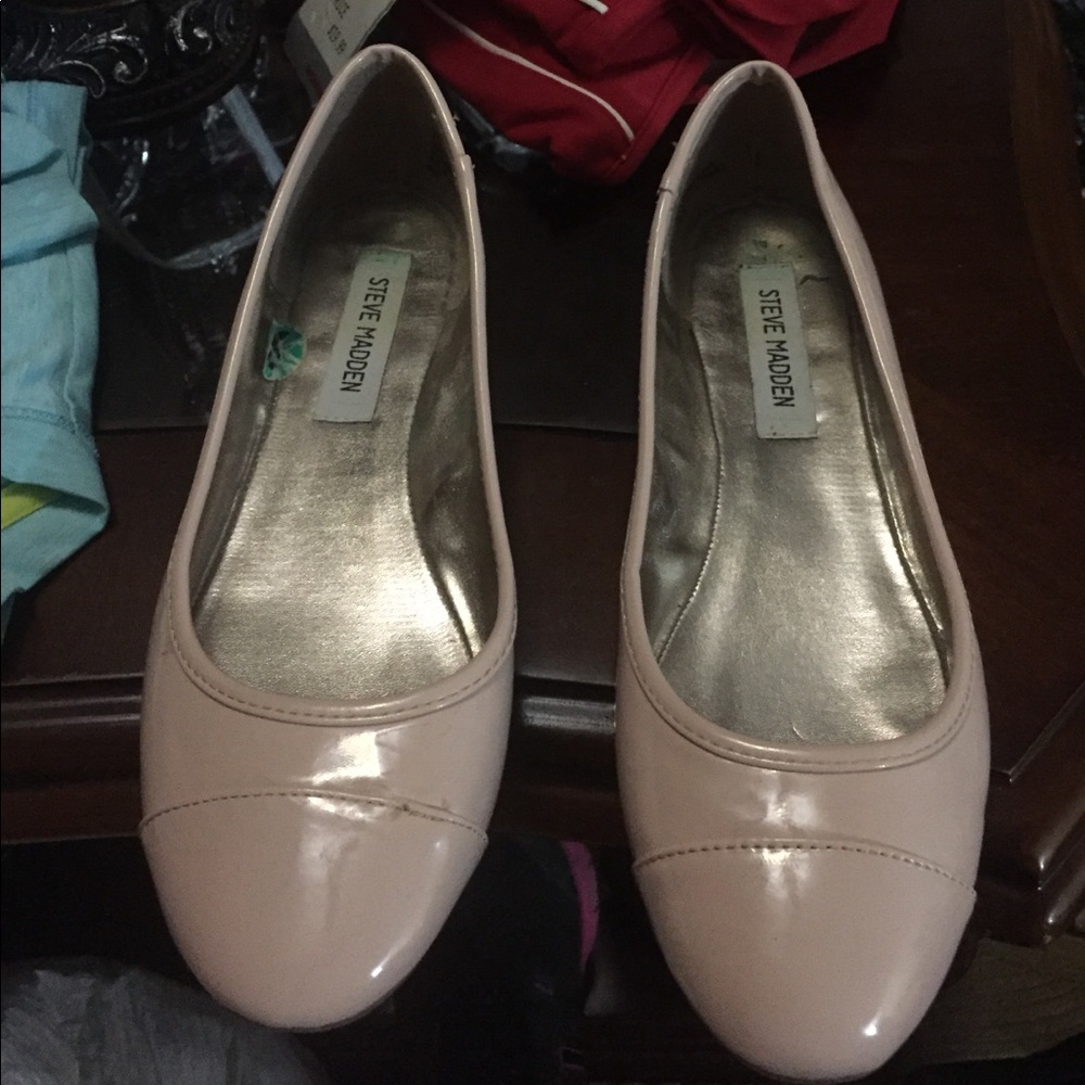 Steve Madden pink nude size 8