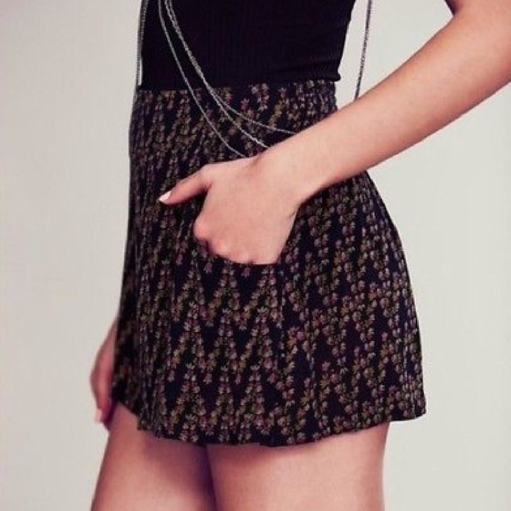 Free People floral shorts