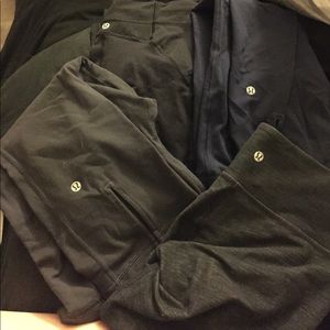 Lulu lemon 4 pack cropped leggings!