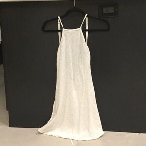 Flynn Skye White Eyelet Mini Dress