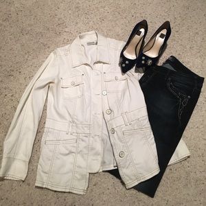 Chico's White Summer Jacket