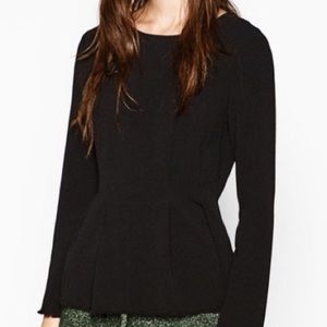 Zara Peplum Top