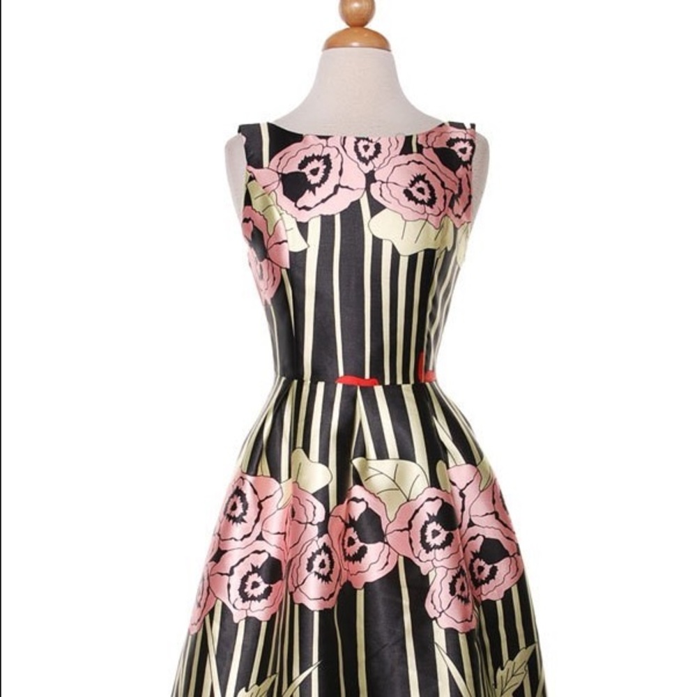 Fit & Flare Midi Dress