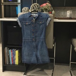 Madewell Denim Romper