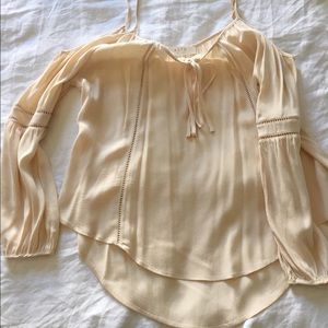 Cream blouse