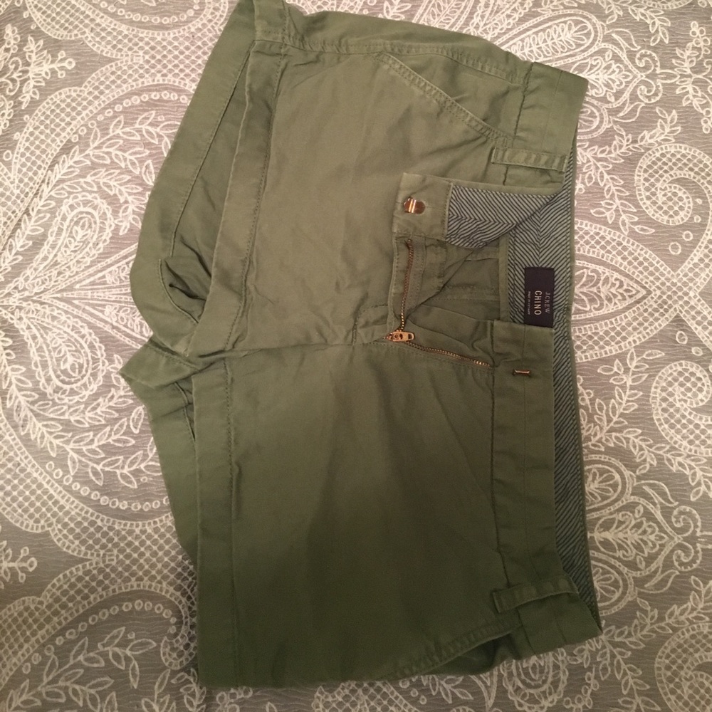 J. Crew chinos olive green