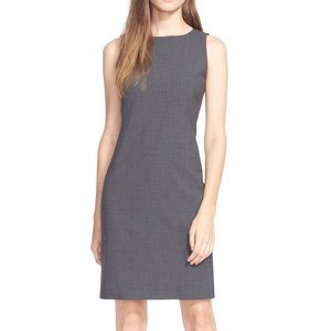 Theory Stretch Wool Shift Dress