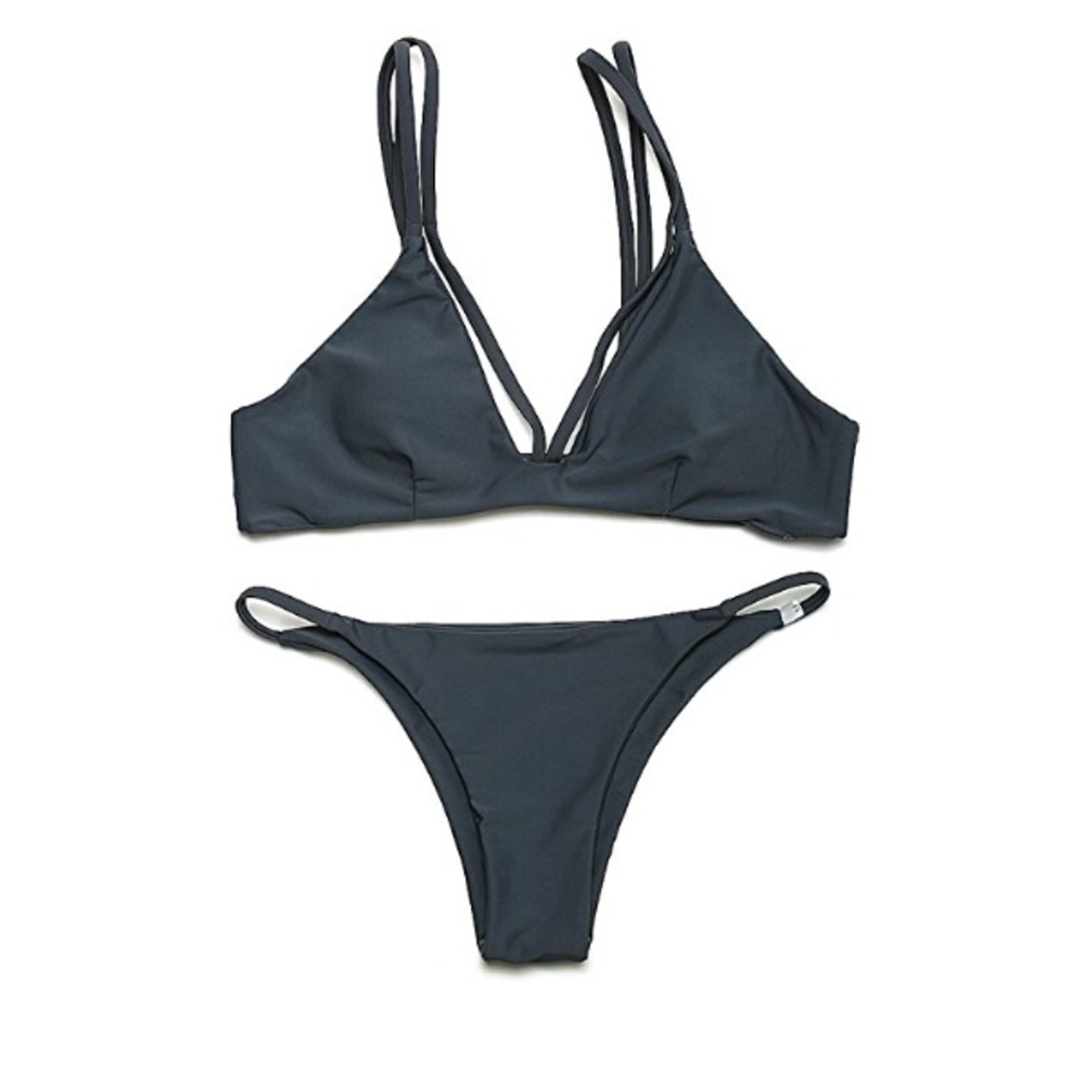 Triangle bikini swimsuit
