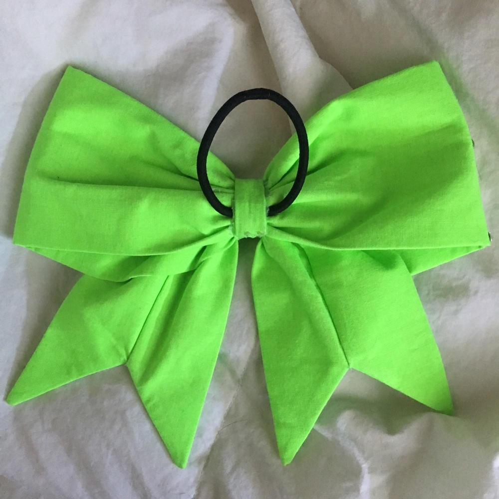 green vegasbow cheer bow - Picture 2 of 2