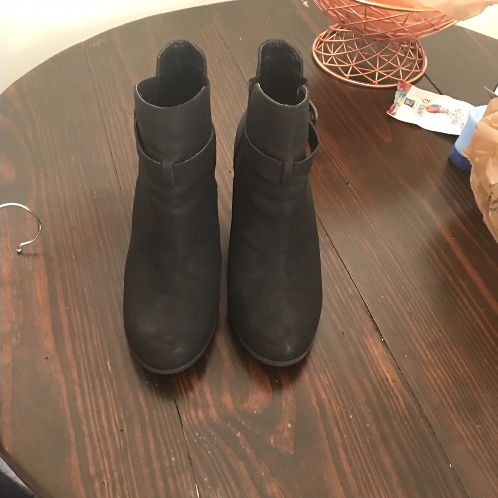 Black booties