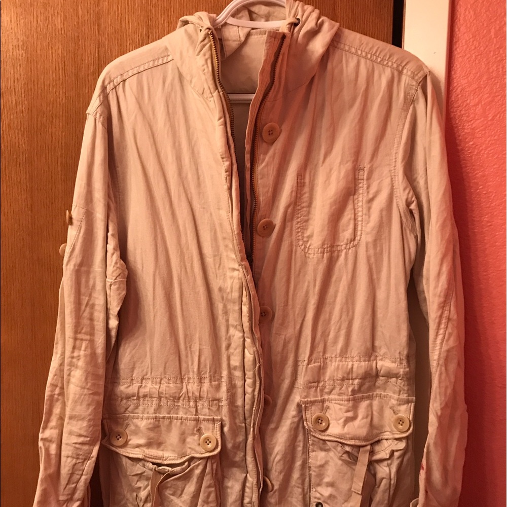 Cream Dressy Jacket