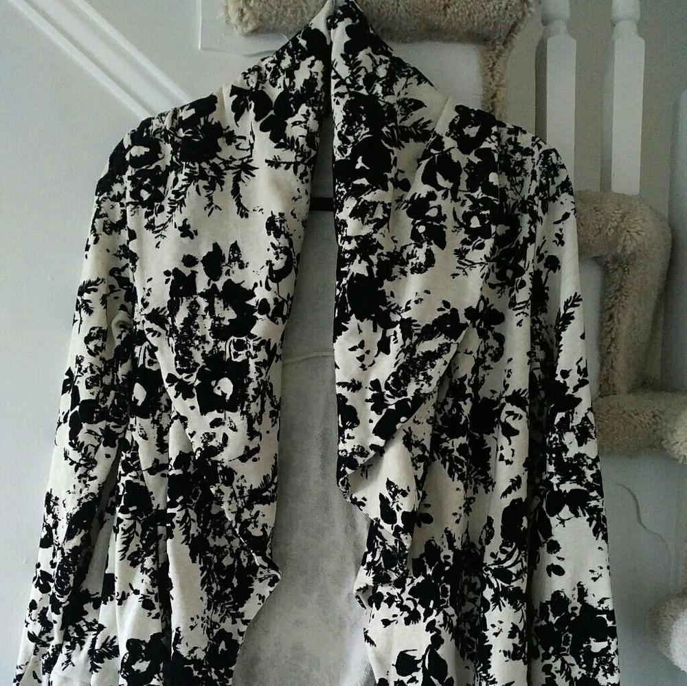 Free People black and white jacket