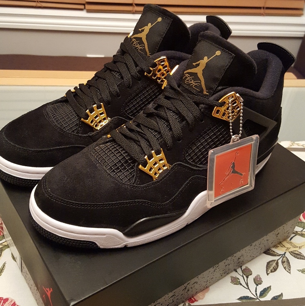 Men's Nike Air Jordan Retro 4 "Royalty" Sz 10.5