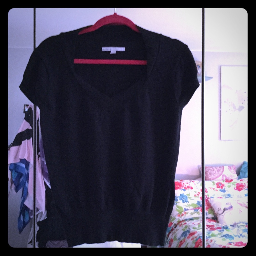 Old Navy Black Short Sleeve in L