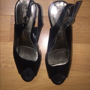 Peep Toe Sling Back Heels