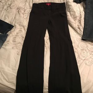 Black trouser pants