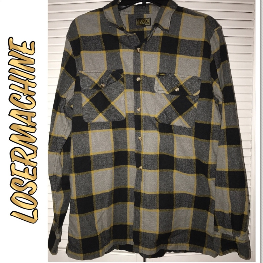 NWOT Losermachine Flannel