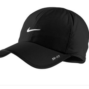 A nike black womens dri fit cap!