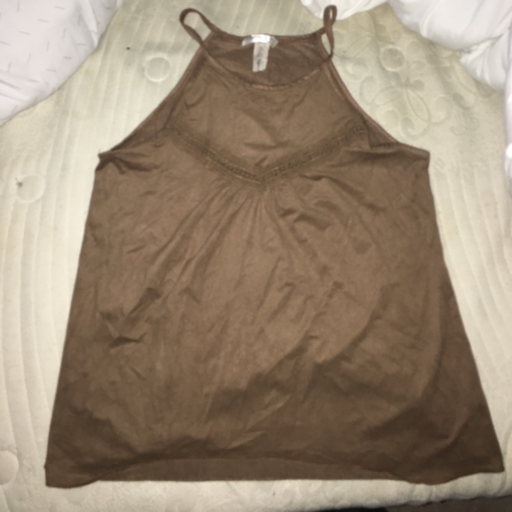 High neck top