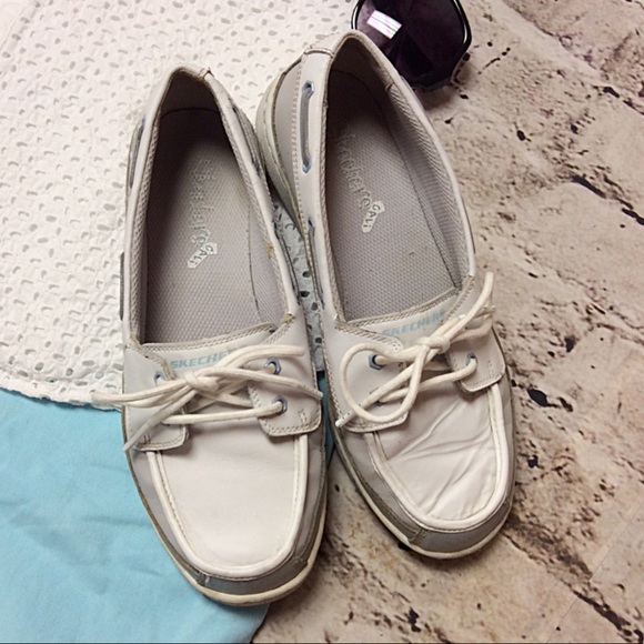 Skechers Shoes - ❌LAST CHANCE❌SZ 7.5 SKECHERS LEATHER BOAT SHOES
