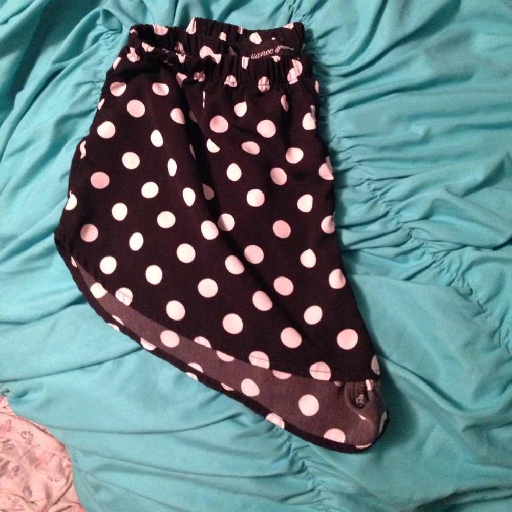 Polka dot shorts