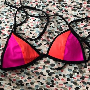 VS pink bikini top
