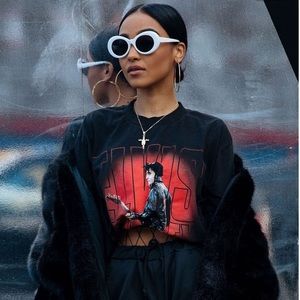 LAST PAIR | Kurt Cobain White Frame Sunglasses