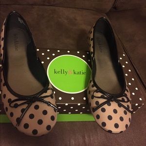 Polka Dots ballerina flats