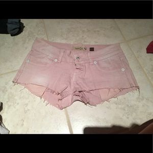 Light pink shorts