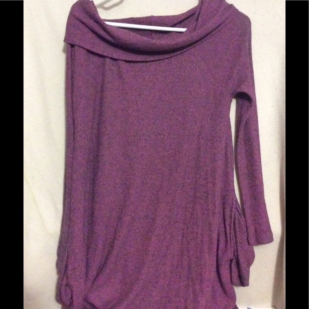 Stretchy Purple Dress