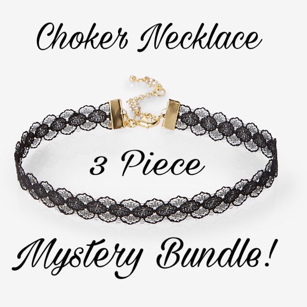 🎀 3 Chokers! Mystery Bundle!