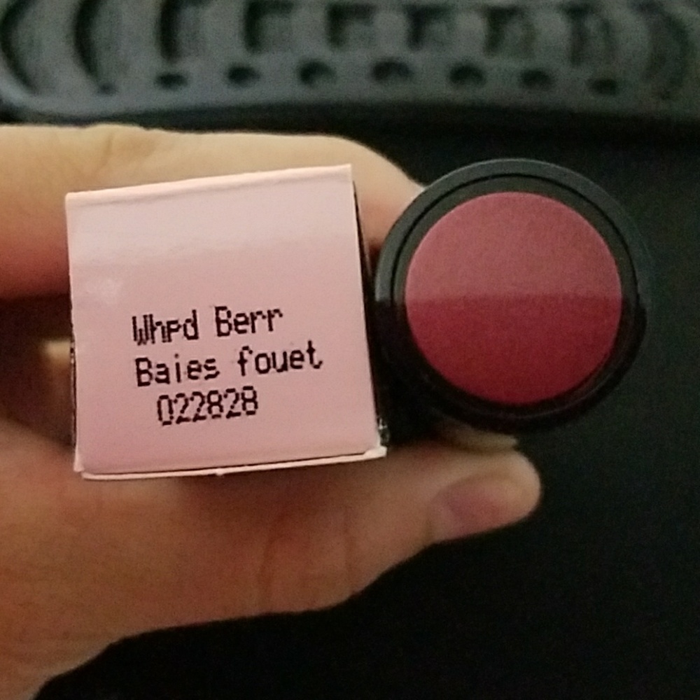 Whipped berries lipstick.