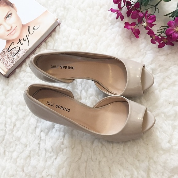 Brand New Classic Nude Open Toe High Heel - Picture 7 of 8