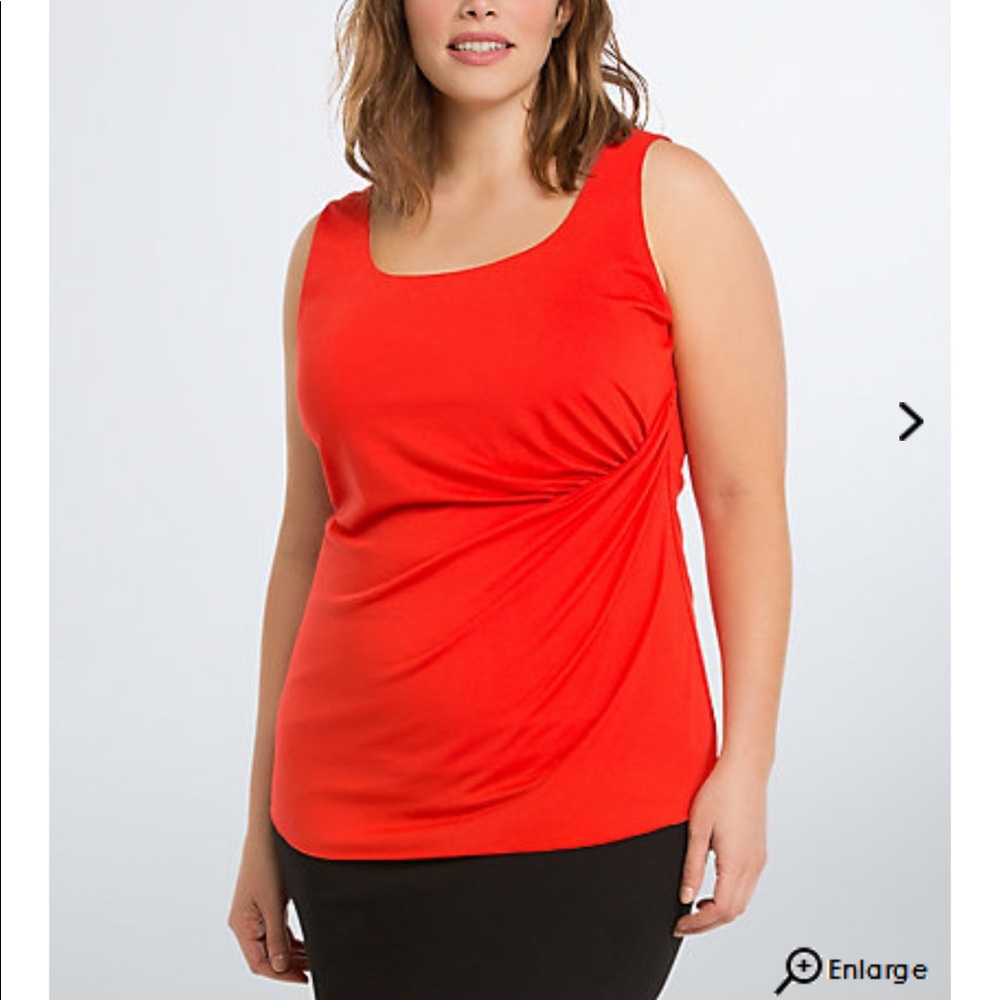 NWT TORRID Shirred Side Tank Top