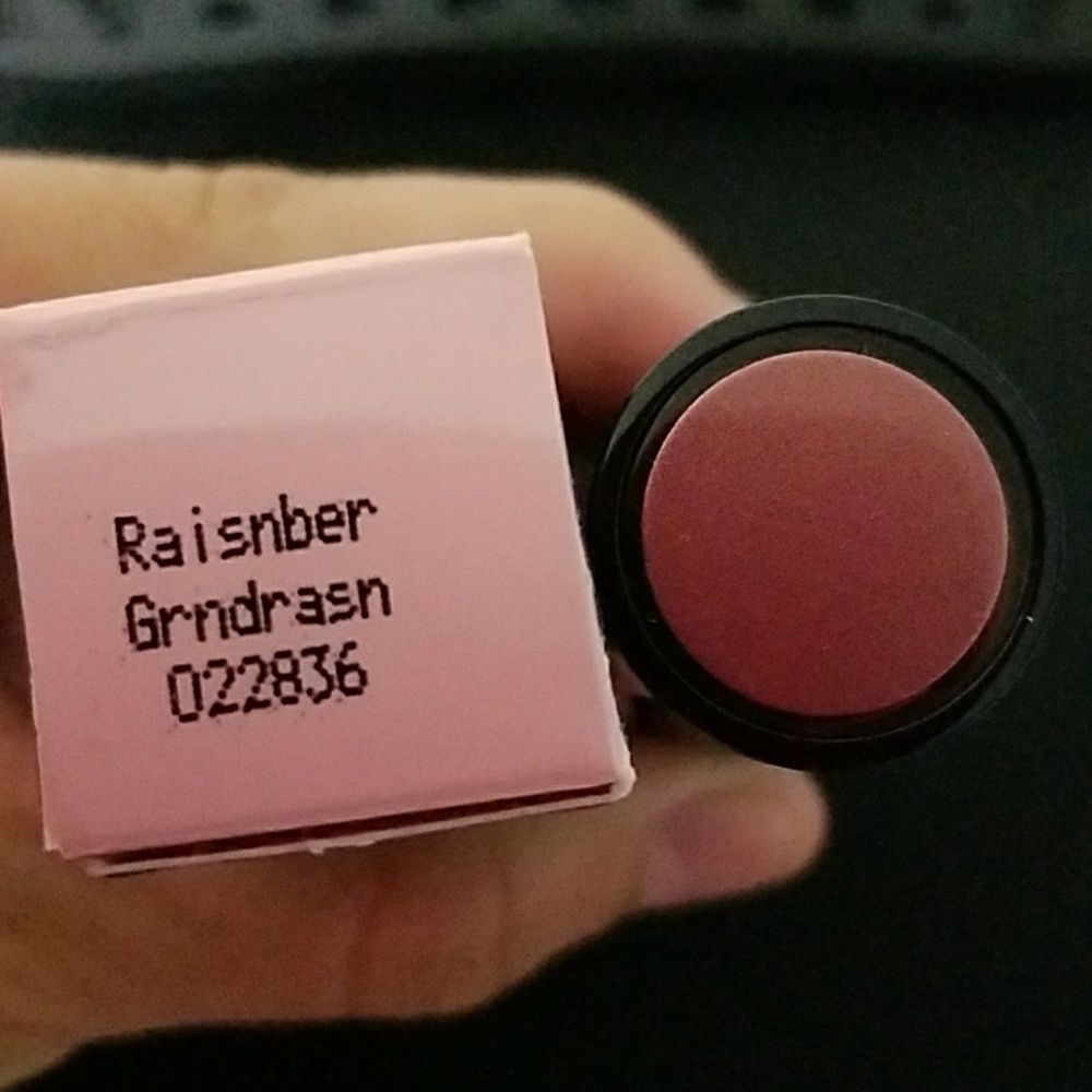 Raisinberry lipstick.