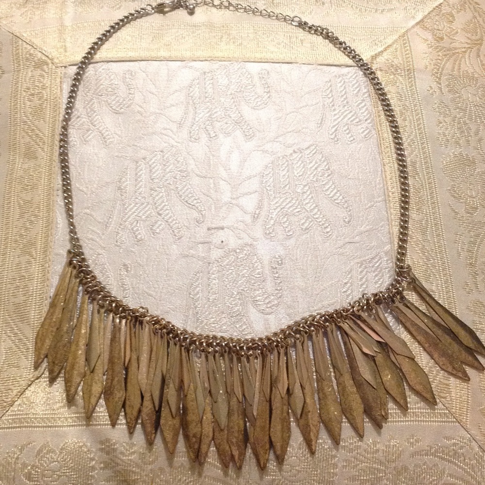 Gold necklace