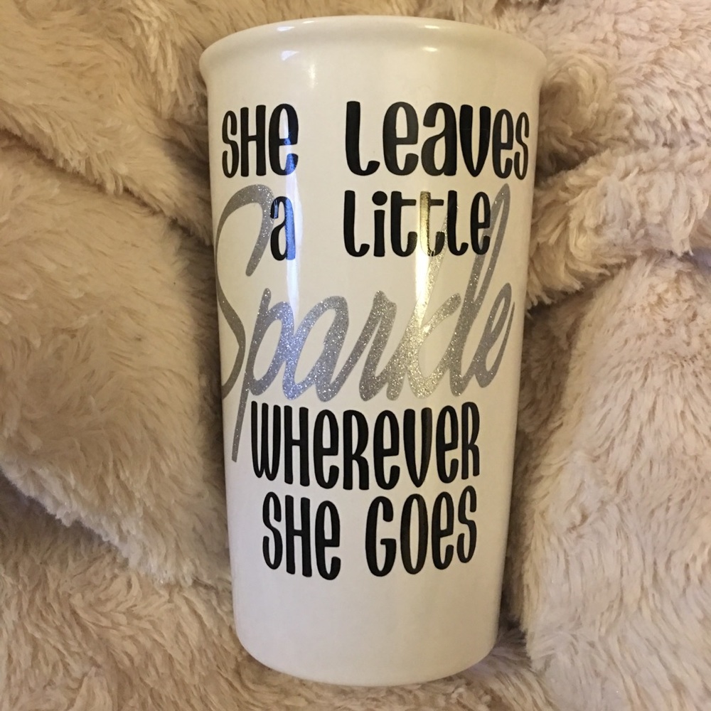 20oz Sparkle coffee mug - Picture 1 of 3